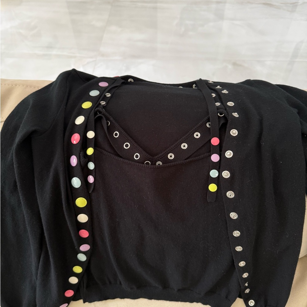 MOSCHINO CHEAP AND CHIC tank top and blazer